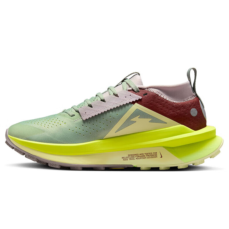 NIKE Women's Elite ZEGAMA Trail Shoes, Green_0