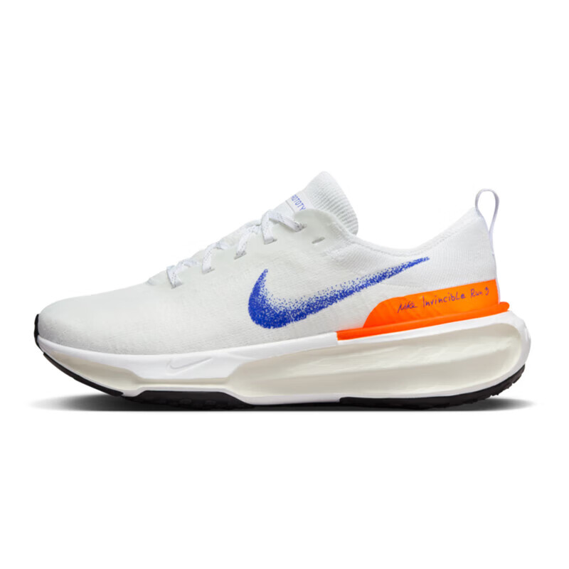 NIKE Women's Invincible 3 Sneakers - White/Blue/Orange_0
