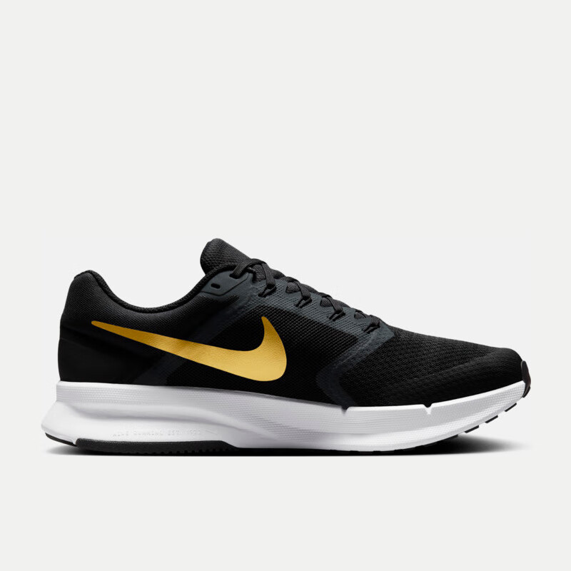 NIKE Run Swift 3 Men's Breathable Running Shoes, Black, Size 42_0