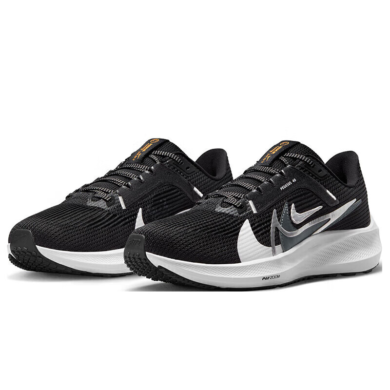 NIKE Pegasus 40 Women's Premium Running Shoes – Black/White, Size 36_1