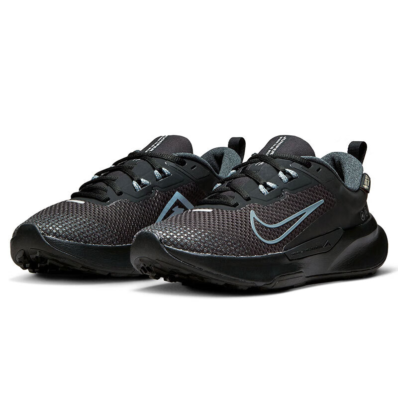 NIKE Women's JUNIPER TRAIL 2 Running Shoes Black - Size 39_0