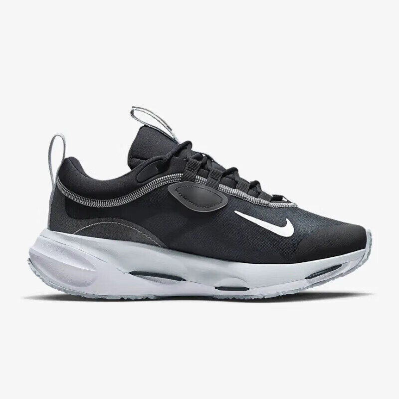 NIKE Women's SPARK Low-Top Lightweight Casual Sneakers - Sleek Black & Gray