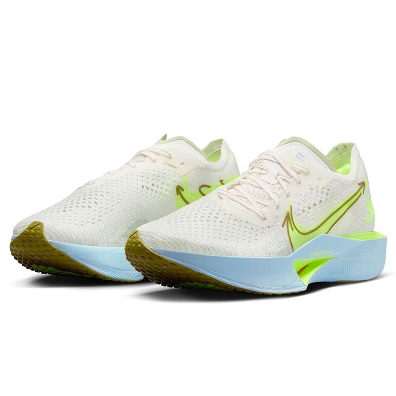 NIKE Vaporfly NEXT% 3 Women's Performance Running Shoes - White/Blue_2