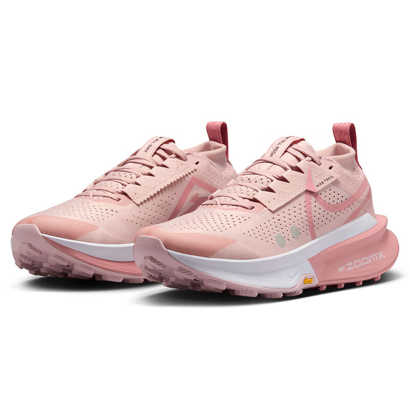 Nike Elite ZEGAMA Women's Trail Running Shoes, Pink, Size 35.5_0