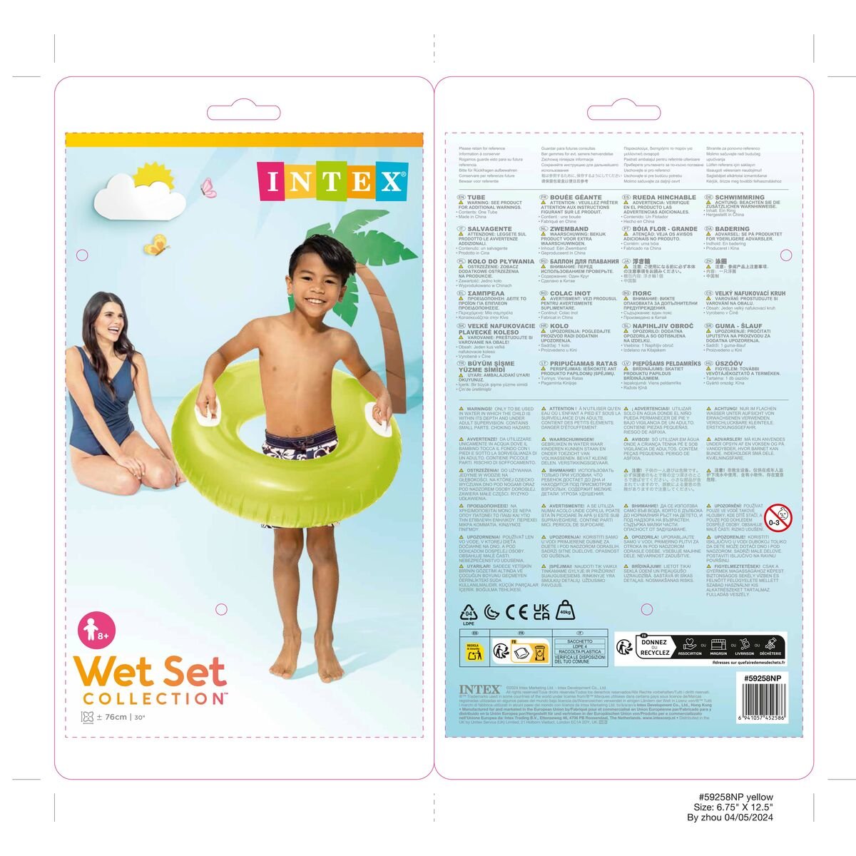 Flyder Intex Hjul (76 Cm)_9