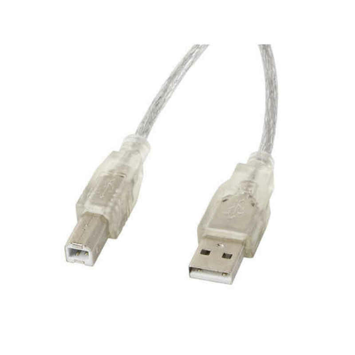 USB A to USB B Cable Lanberg CA-USBA-12CC-0050-TR (5 m)_2