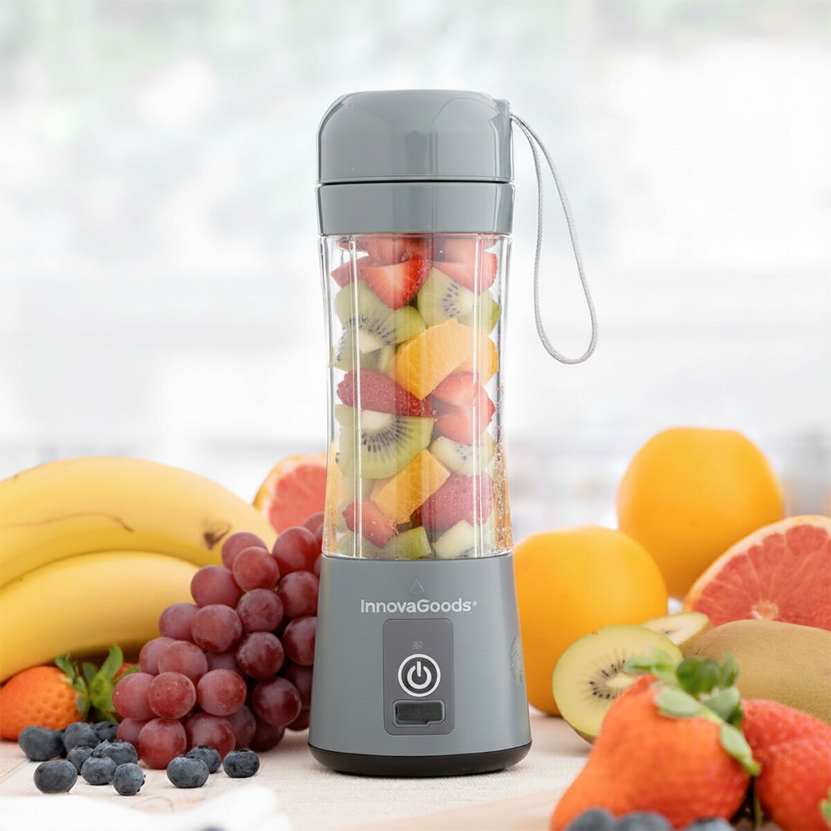 Portable Rechargeable Cup Blender Shakuit InnovaGoods_2