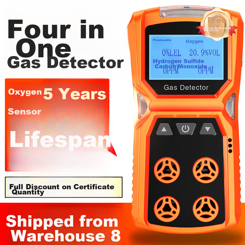 edkors adks-4 four-in-one gas detector