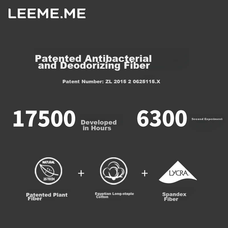 LEEME.ME Antibacterial Socks for Men