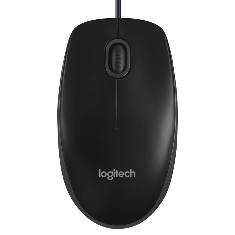 Logitech B100 Enterprise Edition Wired Mouse for Office