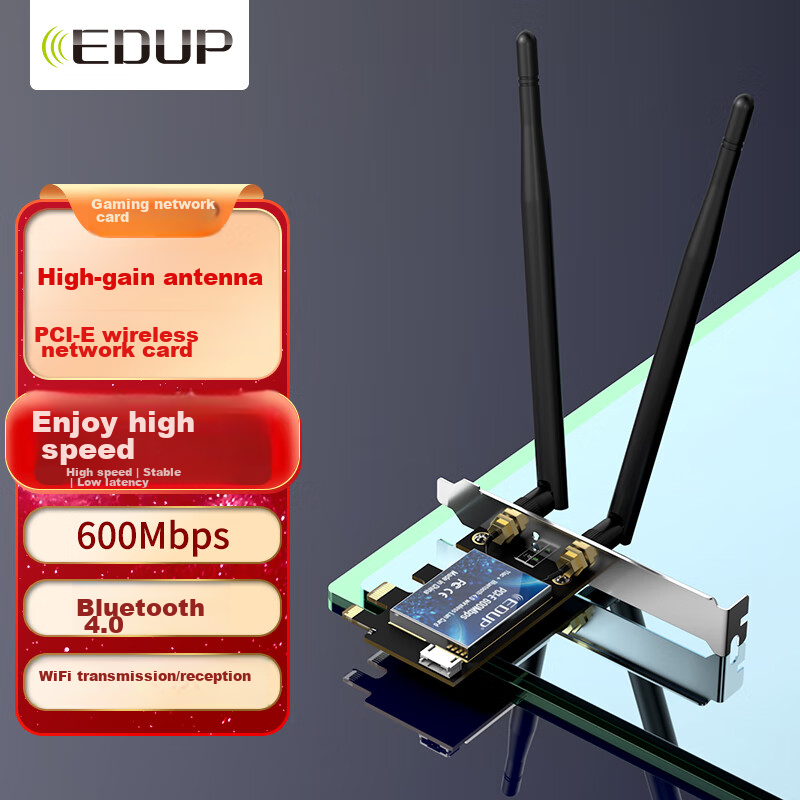 edup pci-e dual-band wifi bluetooth wireless network card
