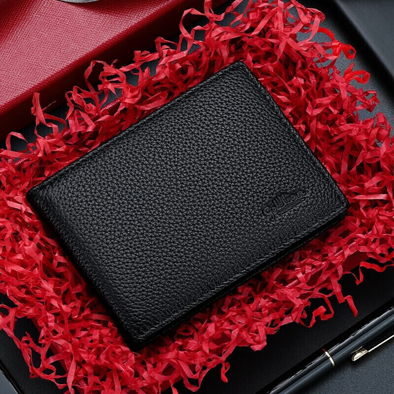 goldlion men's leather driver's license wallet