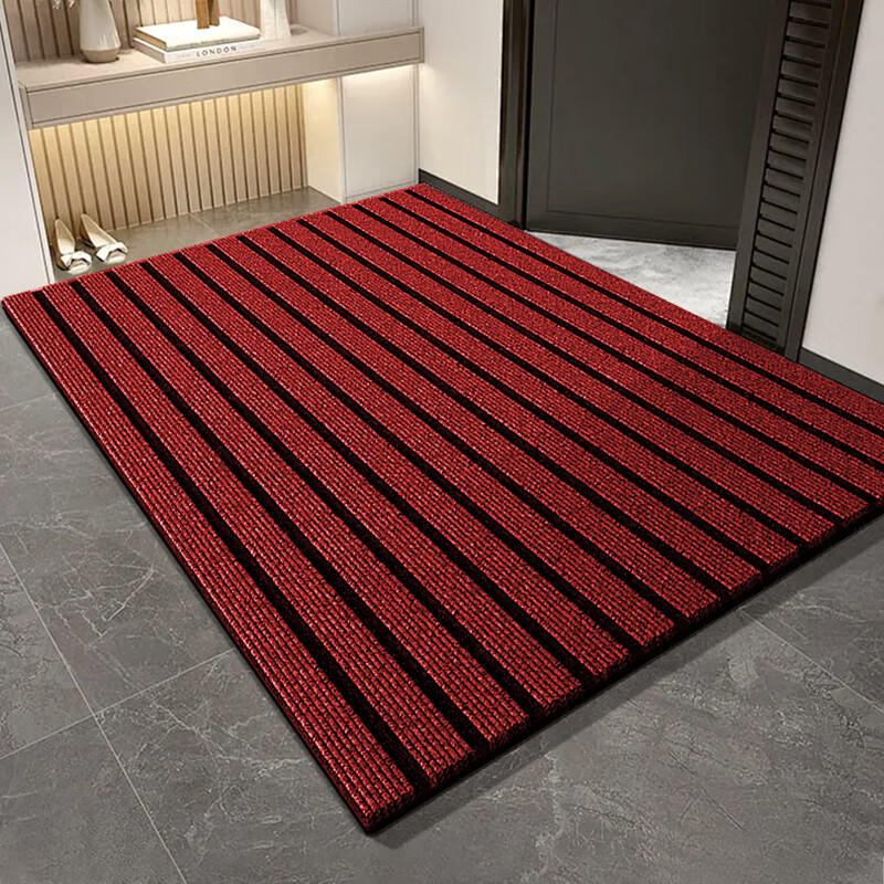 diyin entrance mat, wine red, non-slip pvc