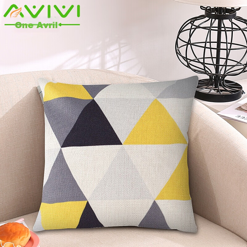 avivi impression pillow - soft, stylish lumbar support
