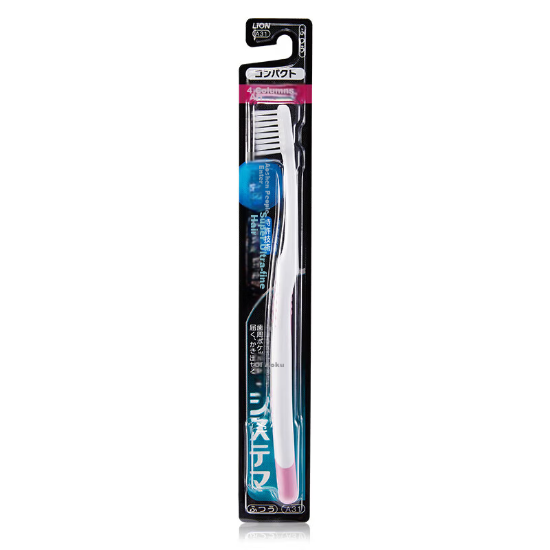 lion ultra-fine soft bristle toothbrush