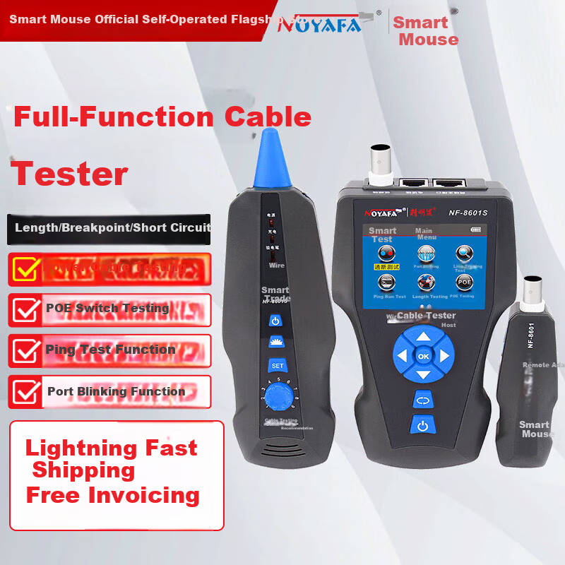 Noyafa NF-8601S Cable Tester & Tracker