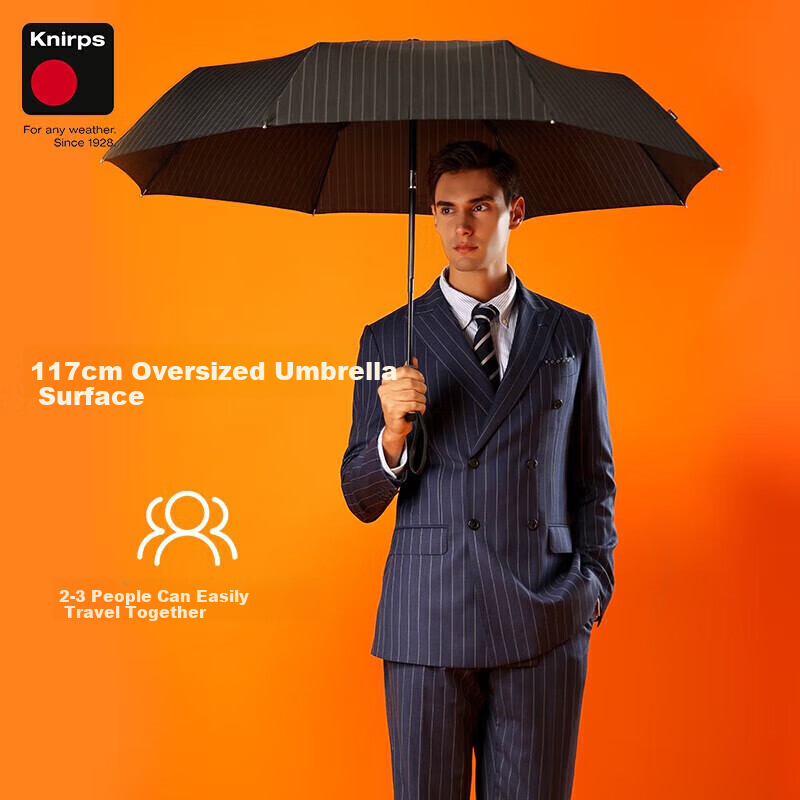 Knirps Extra-Large Windproof Folding Umbrella