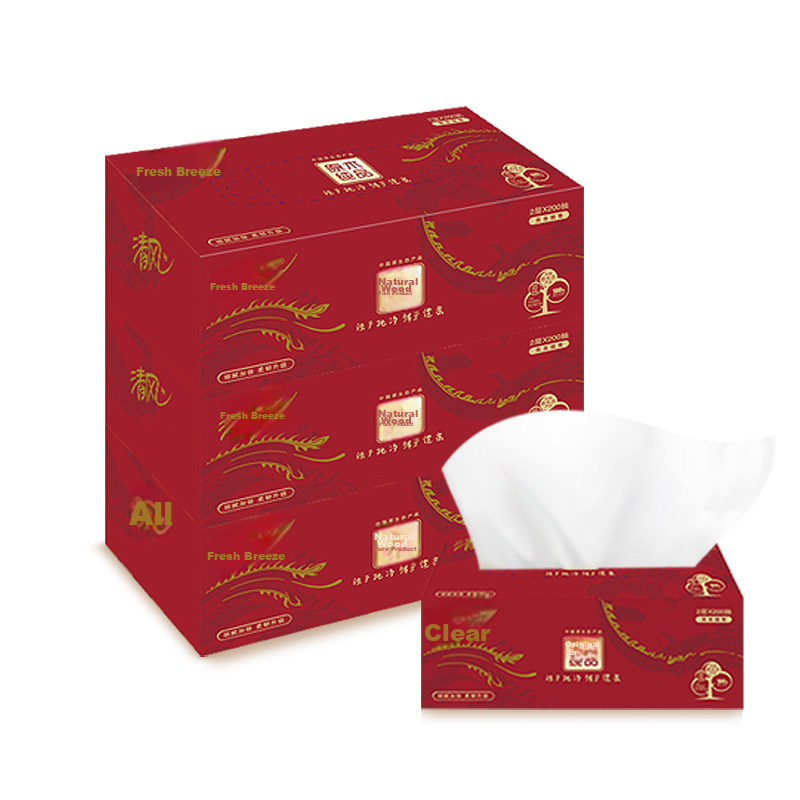 APP Natural Wood Pure Facial Tissues