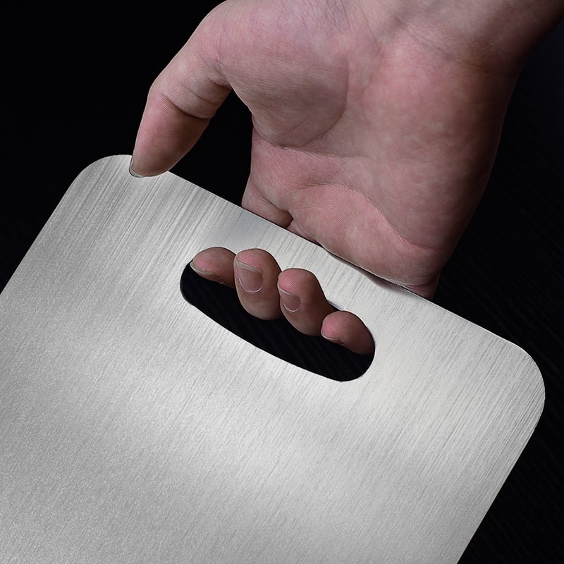 ASD Stainless Steel Cutting Board, Antibacterial & Anti-Mold, Medium Size