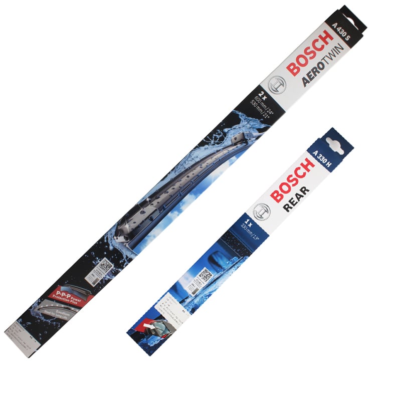 BOSCH Volkswagen Teramont Rear Wiper Blades Set 2017 Onwards