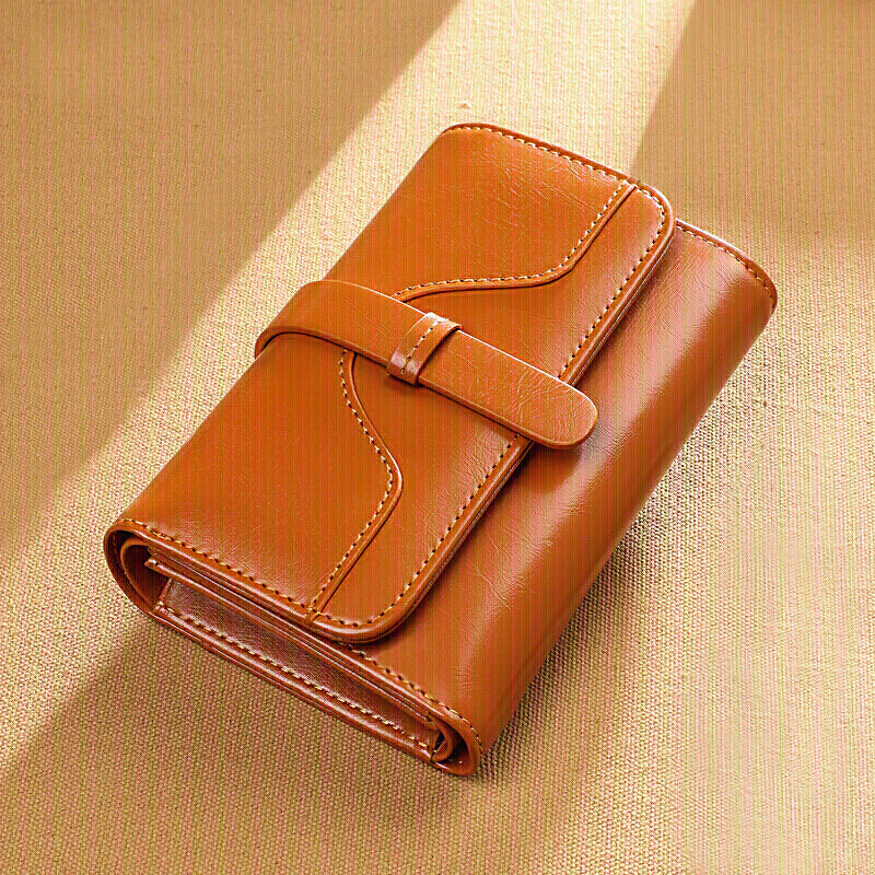 Viney premium foldable leather wallet