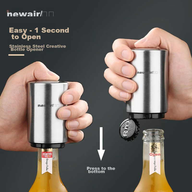 Newair stainless steel automatic beer opener
