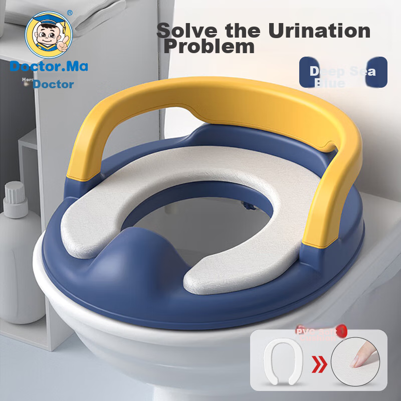 Doctor Ma Kids Toilet Seat Potty Trainer Blue