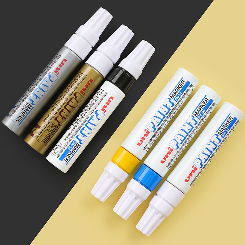 uni mitsubishi oil-based paint marker pen
