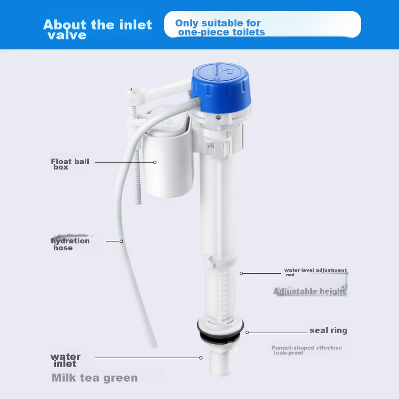Submarine MS2 Universal Toilet Tank Accessories Set