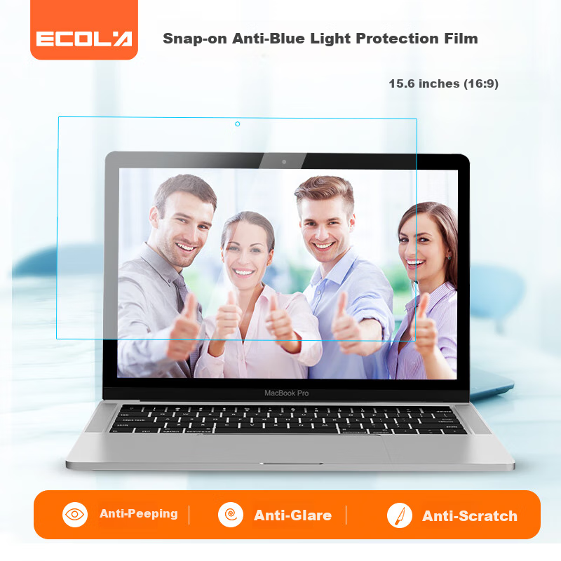 ECOLA Anti-Blue Light Screen Film for Laptops & Monitors