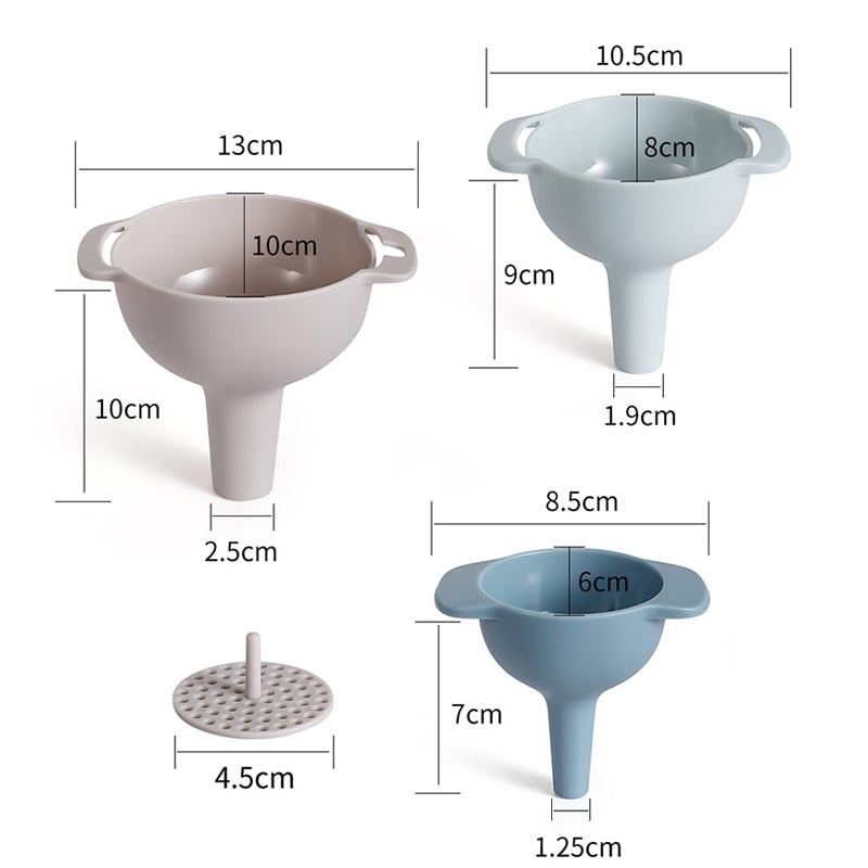 Mengting 4-Piece Multifunctional Funnel Set