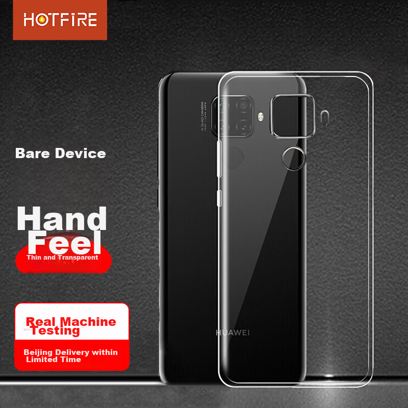 HotFire Transparent Silicone Case for Huawei Nova 5 Pro/5Z