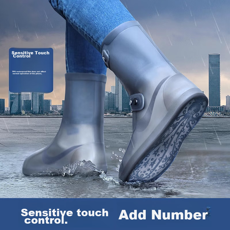 JAJALIN Waterproof Rain Boots for Men and Women