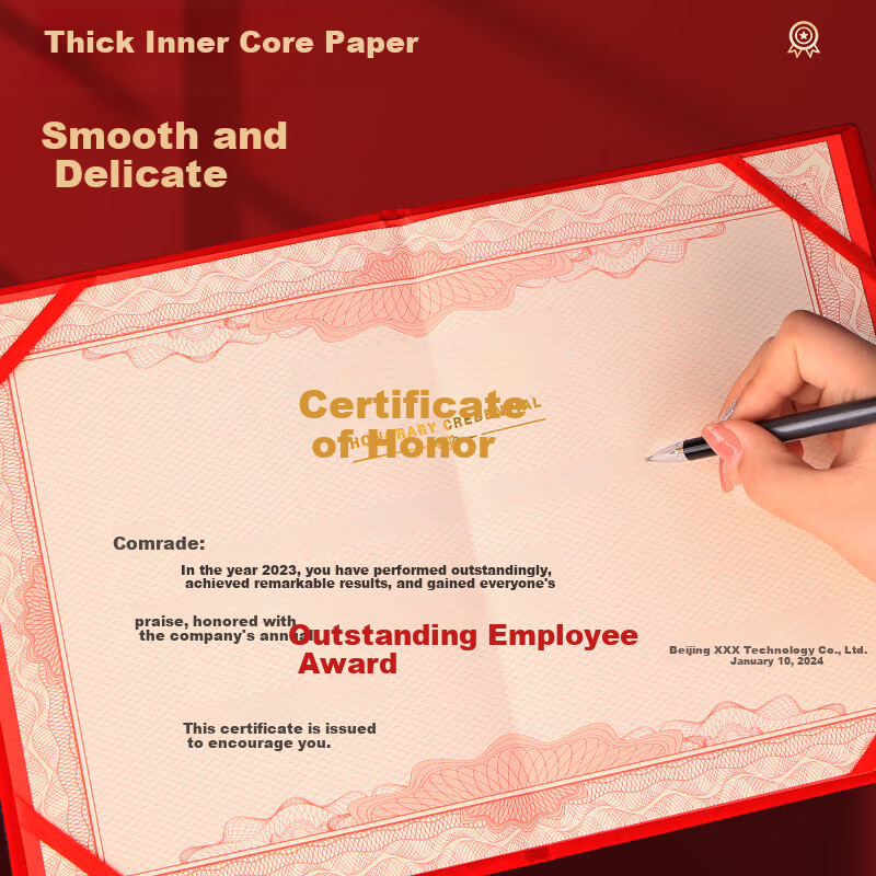 Ubele 12K Honor Certificates 6-Pack