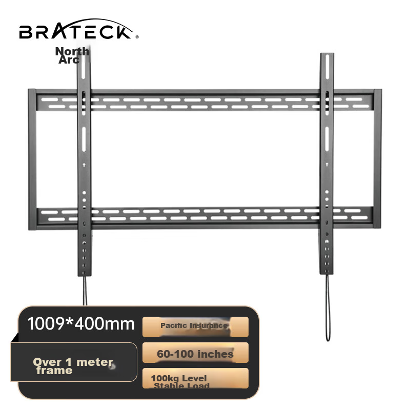 Brateck Beihu Ultra-Thin TV Wall Mount for 60-100 inch TVs
