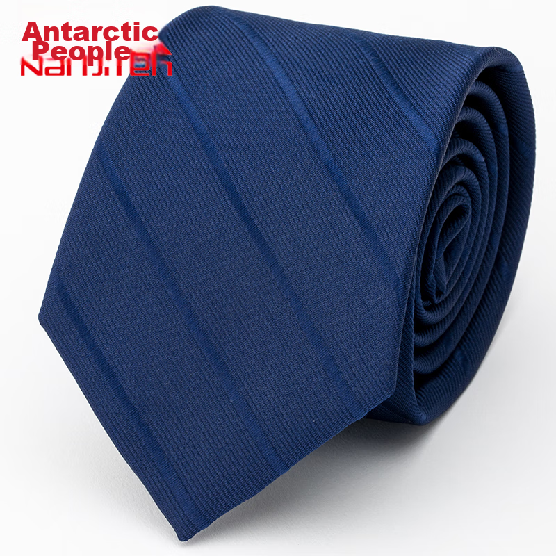 Nanjiren Men's Formal Navy Blue Twill Bow Tie