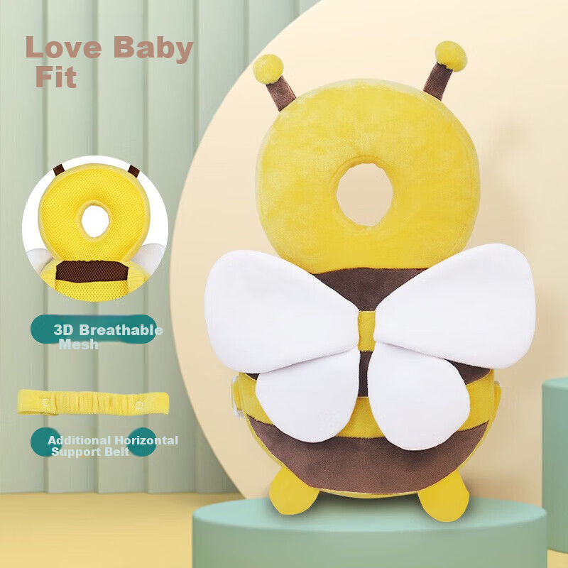 Aibaoshi Bee Anti-Fall Walking Pillow for Babies