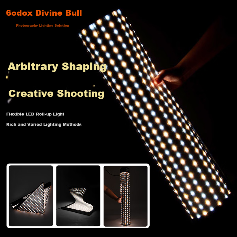 Godox FL60 Roll-Up LED Fill Light for Photography & Videography