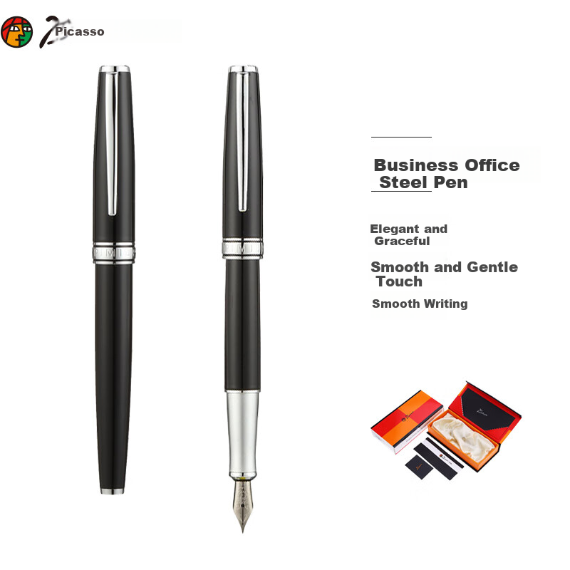 Pimio Calligraphy Pen with Bent Tip and Hard Nib