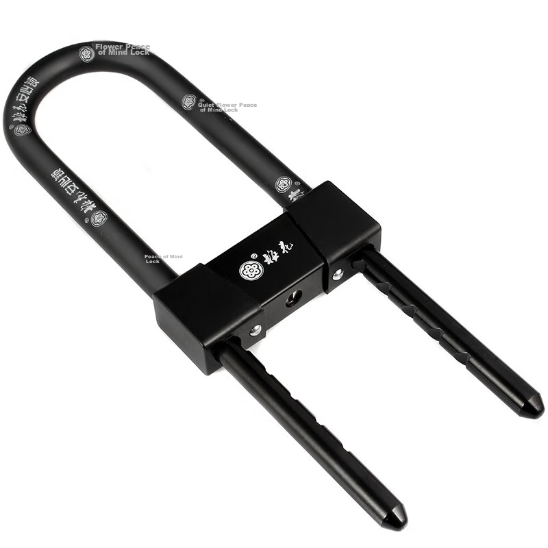 blossom u-shaped glass door lock with anti-theft features