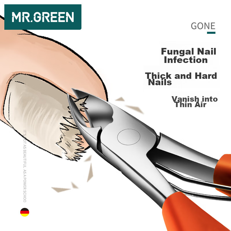 mr.green german ingrown nail clipper, precision tool