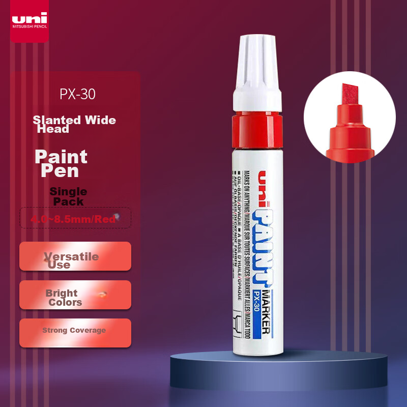 uni mitsubishi oil-based paint marker pen