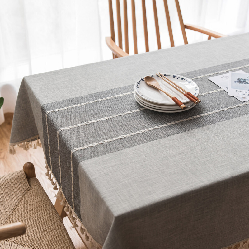 Avivi Waterproof Cotton Linen Tablecloth