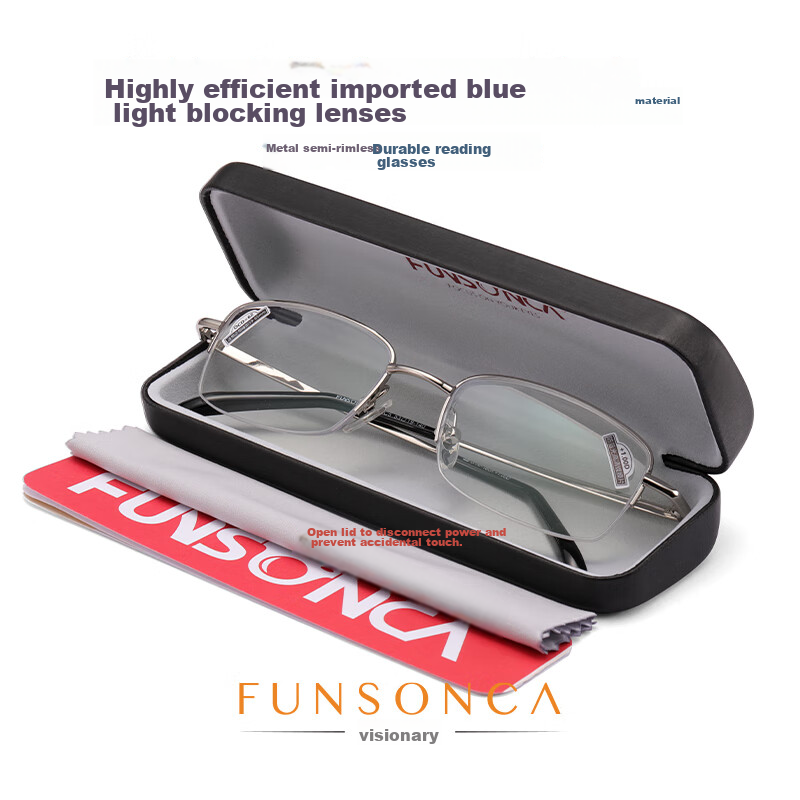 Funsonca anti-blue light reading glasses for men & women
