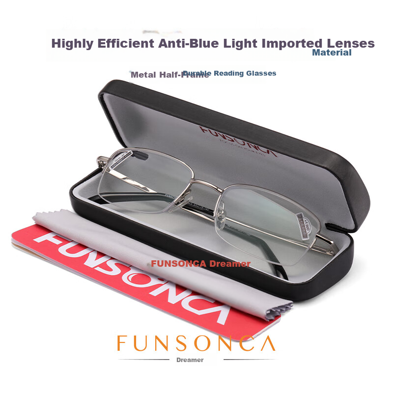 Funsonca anti-blue light reading glasses for men & women