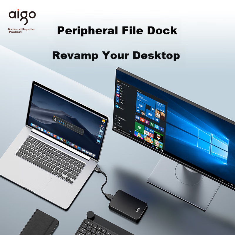 Aigo 4TB Portable Hard Drive HD806