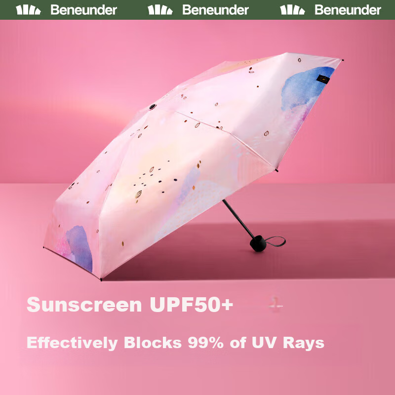 beneunder UV protection folding umbrella