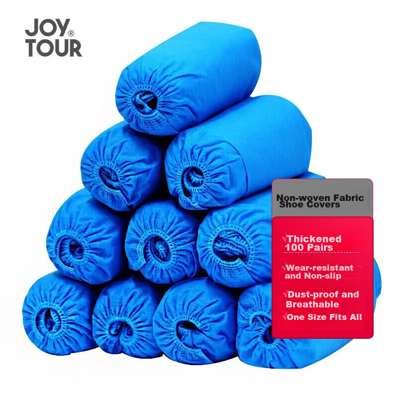 Joytour Thick Non-Woven Shoe Covers 100 Pack