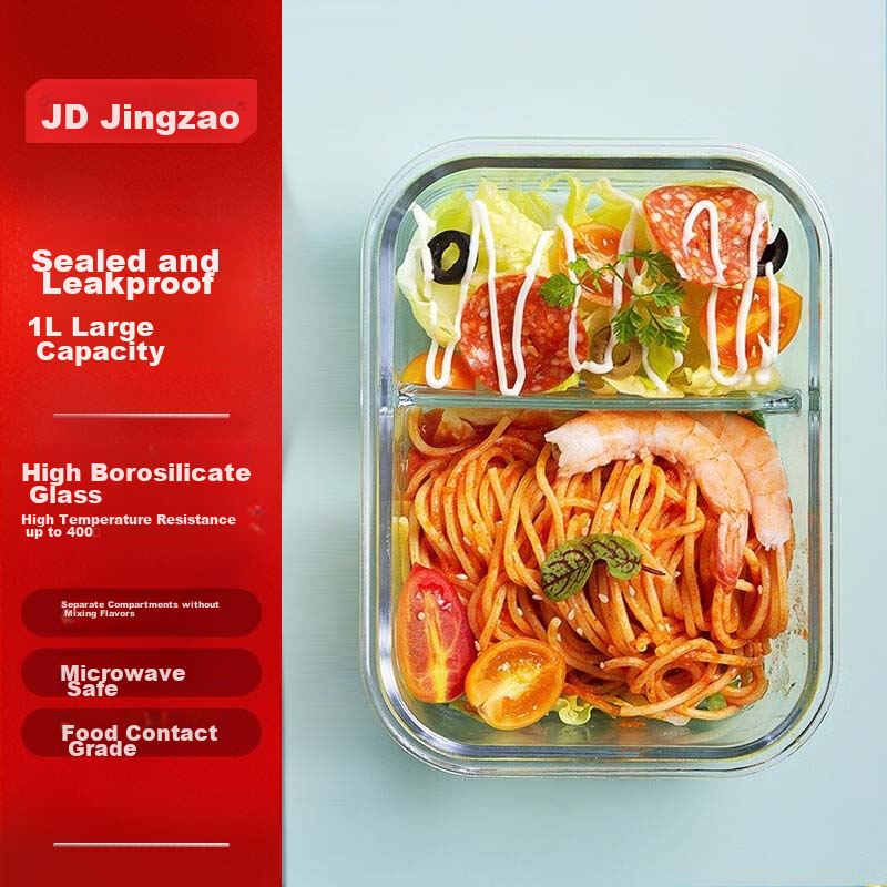 JD Original High Borosilicate Glass Bento Box