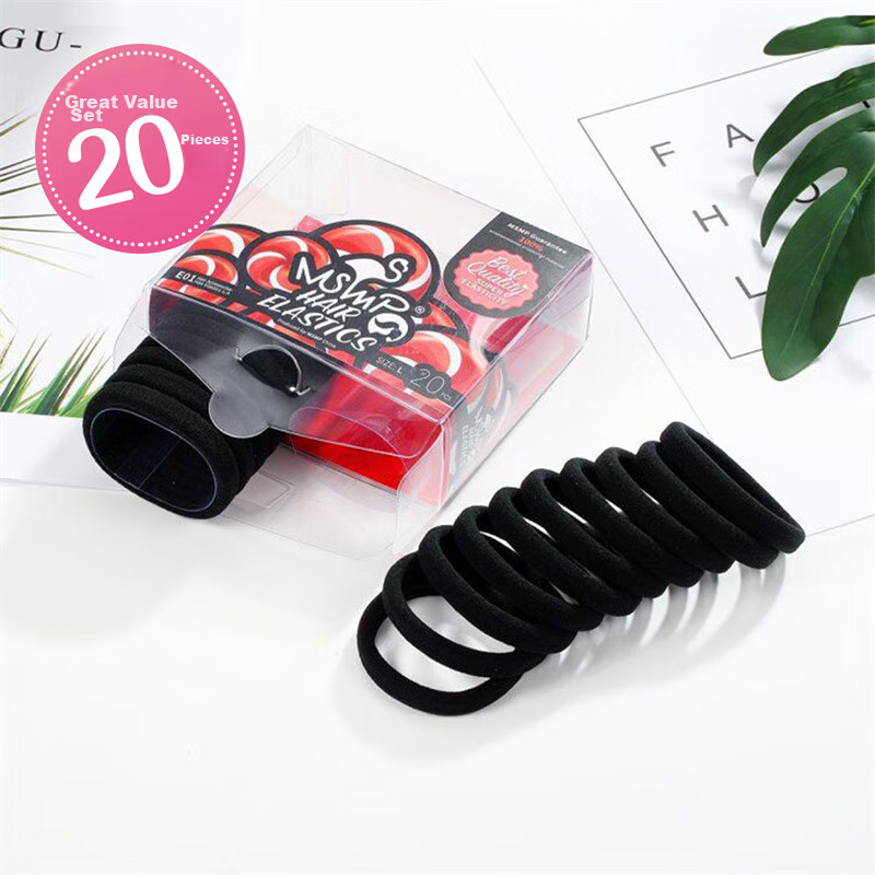 Chimera Classic Black Hair Ties Set